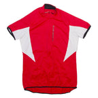 CROSSWAVE Womens Jersey Red 1/2 Zip XS