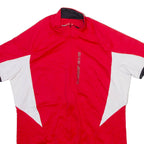 CROSSWAVE Womens Jersey Red 1/2 Zip XS