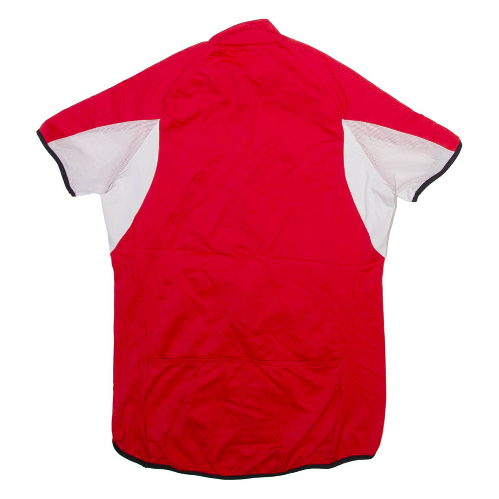 CROSSWAVE Womens Jersey Red 1/2 Zip XS
