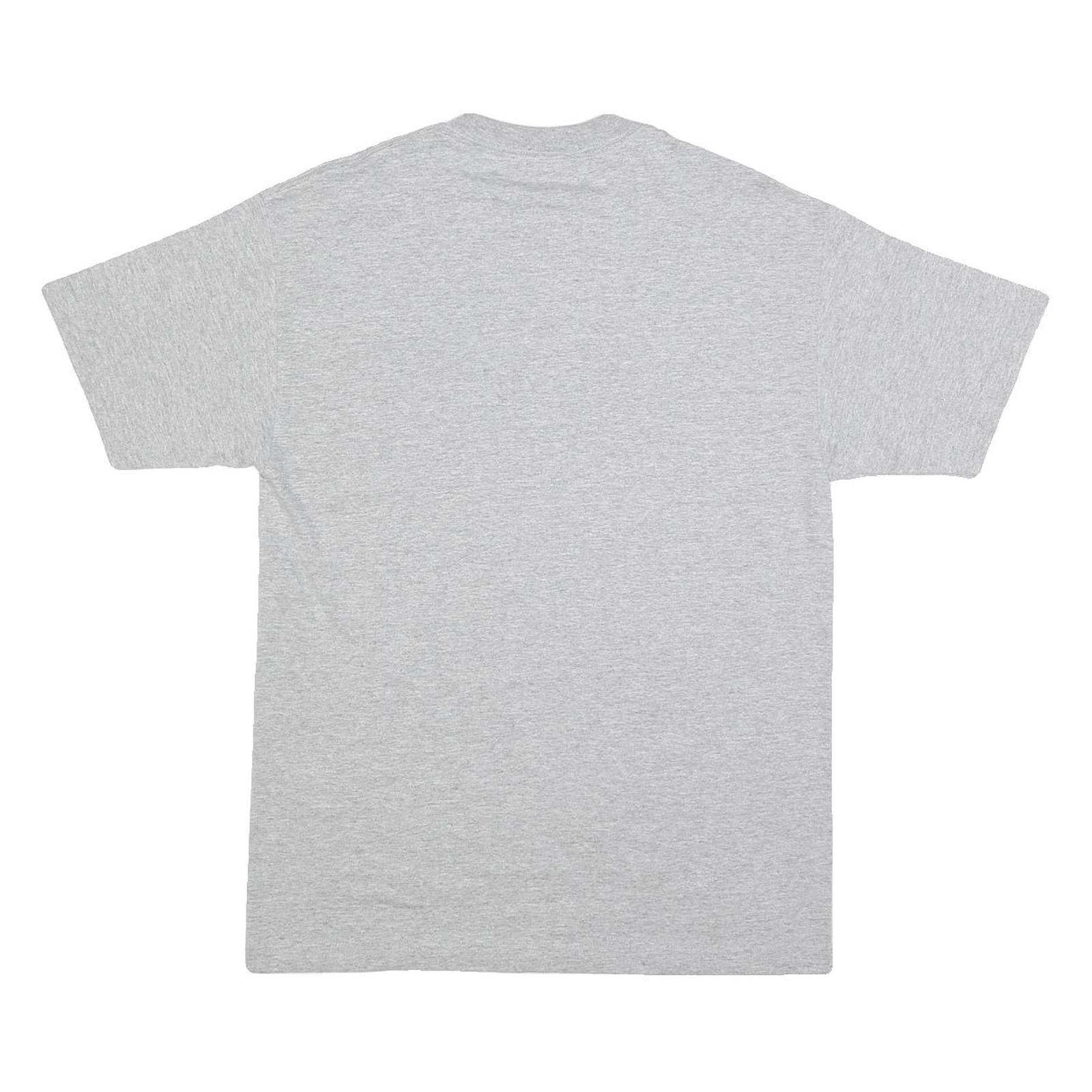 ALSTYLE Mens Grey Four Corners USA Graphic T-Shirt M Short Sleeve Crew Neck