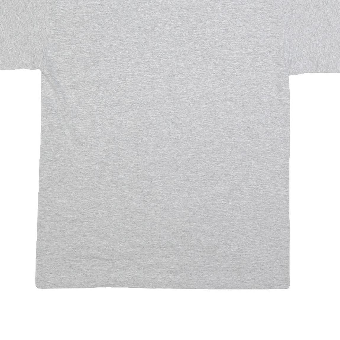 ALSTYLE Mens Grey Four Corners USA Graphic T-Shirt M Short Sleeve Crew Neck