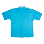 JOSEPHINE Womens Plain Shirt Blue 90s M