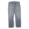 LEVI'S 505 Mens Jeans Blue Regular Straight Denim Medium W36 L32 Classic Fit