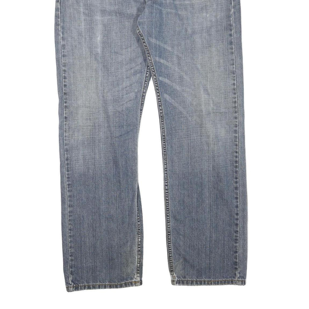 LEVI'S 505 Mens Jeans Blue Regular Straight Denim Medium W36 L32 Classic Fit