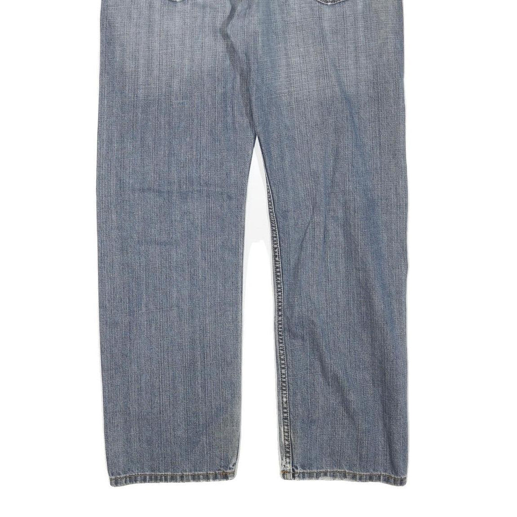 LEVI'S 505 Mens Jeans Blue Regular Straight Denim Medium W36 L32 Classic Fit