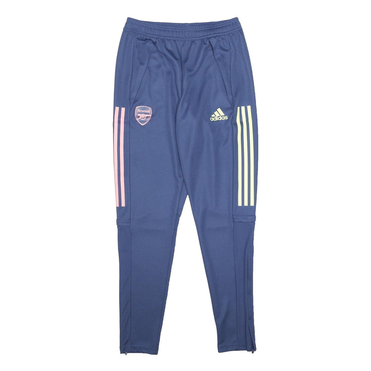 ADIDAS 2020-21 Arsenal Mens Joggers Blue Green & Pink Slim Tapered S W27 L29