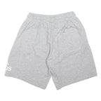ADIDAS Mens Shorts Grey Casual M W24 Cotton Blend Drawstring Sportswear