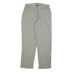 MCKINLEY Womens Regular Fit Beige Polyester Blend Trousers W32 L32 Outdoor Zip