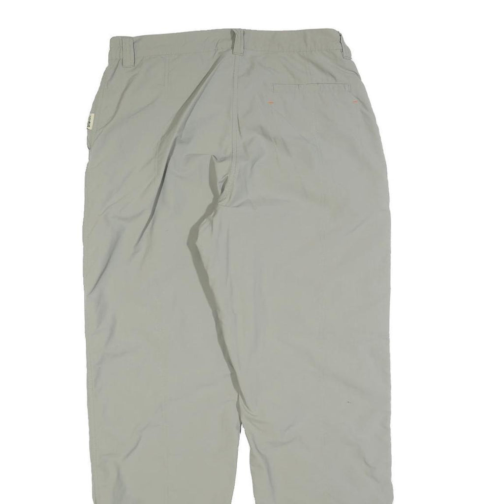 MCKINLEY Womens Regular Fit Beige Polyester Blend Trousers W32 L32 Outdoor Zip