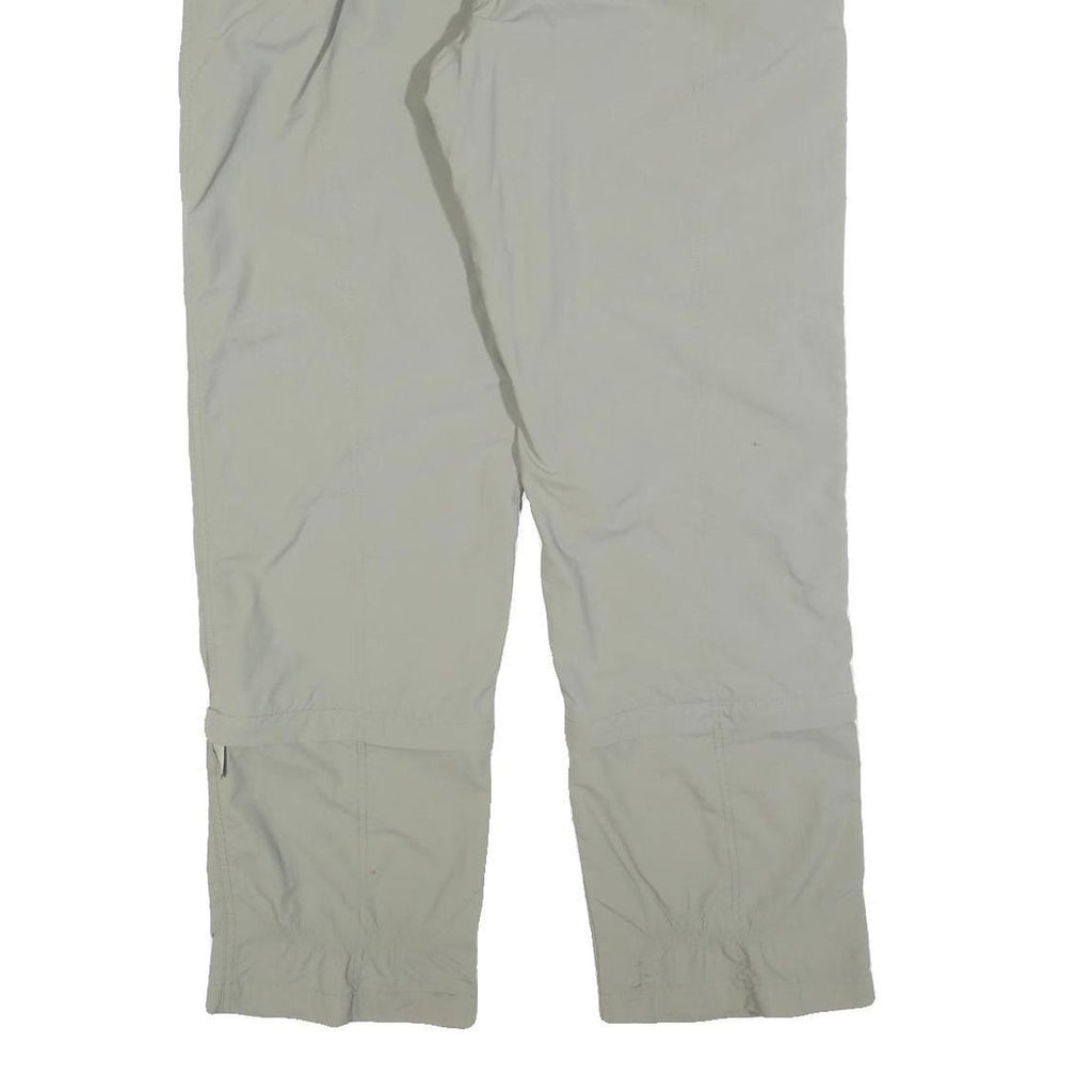 MCKINLEY Womens Regular Fit Beige Polyester Blend Trousers W32 L32 Outdoor Zip