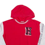 TOMMY HILFIGER Cropped Womens Red Hoodie M