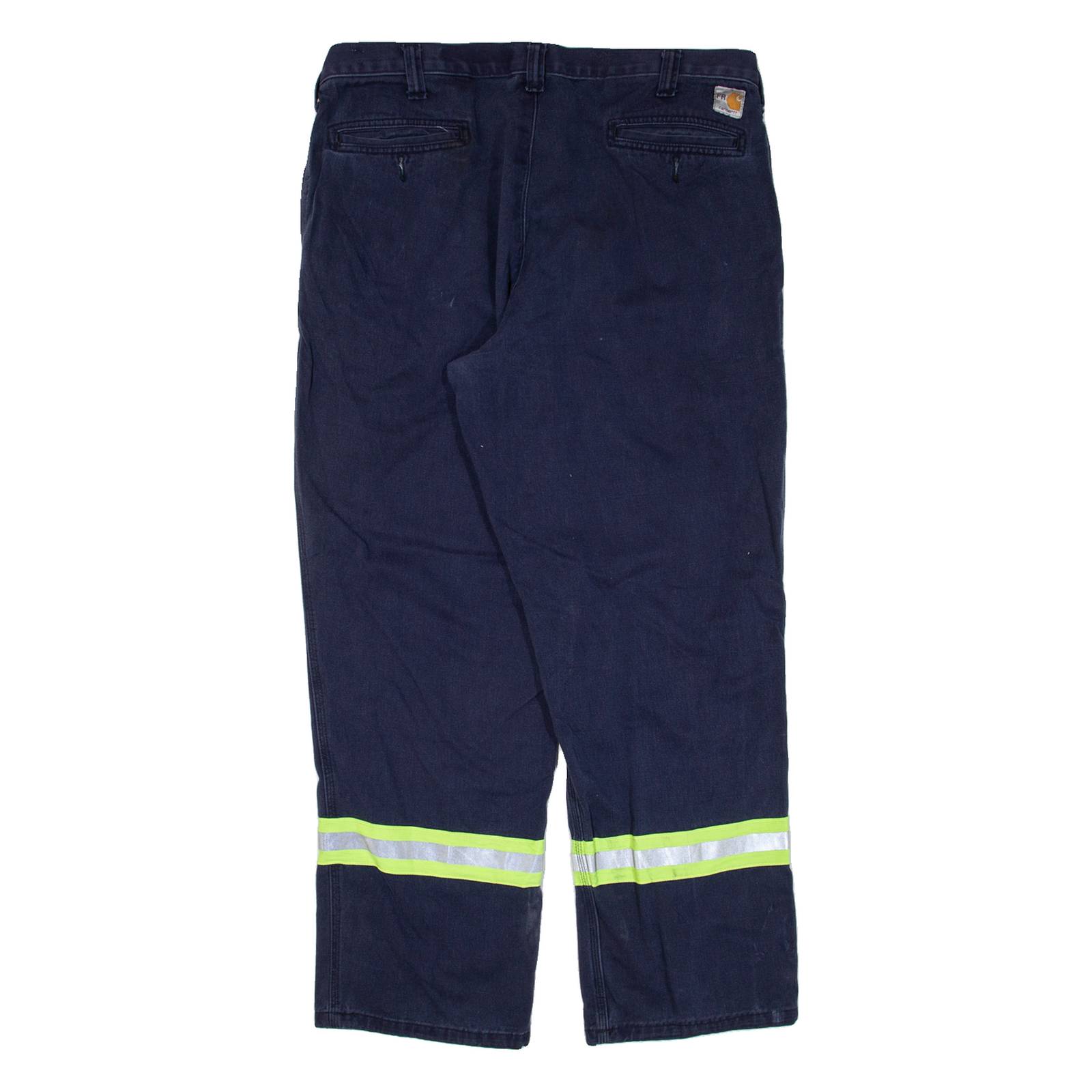 CARHARTT Workwear Mens Trousers Blue Regular Straight W38 L29
