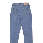 LEVI'S 721 High Rise Skinny Womens Jeans Blue Slim Denim Medium W27 L30 Stretch