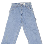 PAITERS Mens Jeans Blue Regular Straight Denim W28 L27 Zip Cotton Blend Workwear
