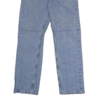 WRANGLER Mens Jeans Blue Relaxed Straight Denim Medium W30 L30 Classic Fit Zip
