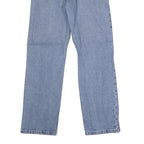 WRANGLER Mens Jeans Blue Relaxed Straight Denim Medium W30 L30 Classic Fit Zip