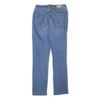 LEVI'S Womens Jeans Blue Slim Straight Denim Medium W26 L28 Stylish Zip