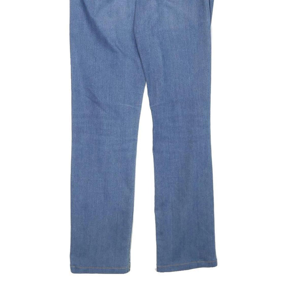 LEVI'S Womens Jeans Blue Slim Straight Denim Medium W26 L28 Stylish Zip