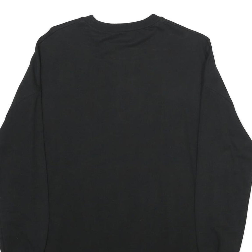 LCW MODEST Womens Black Disney Characters Crew Neck M Cotton Sweatshirt