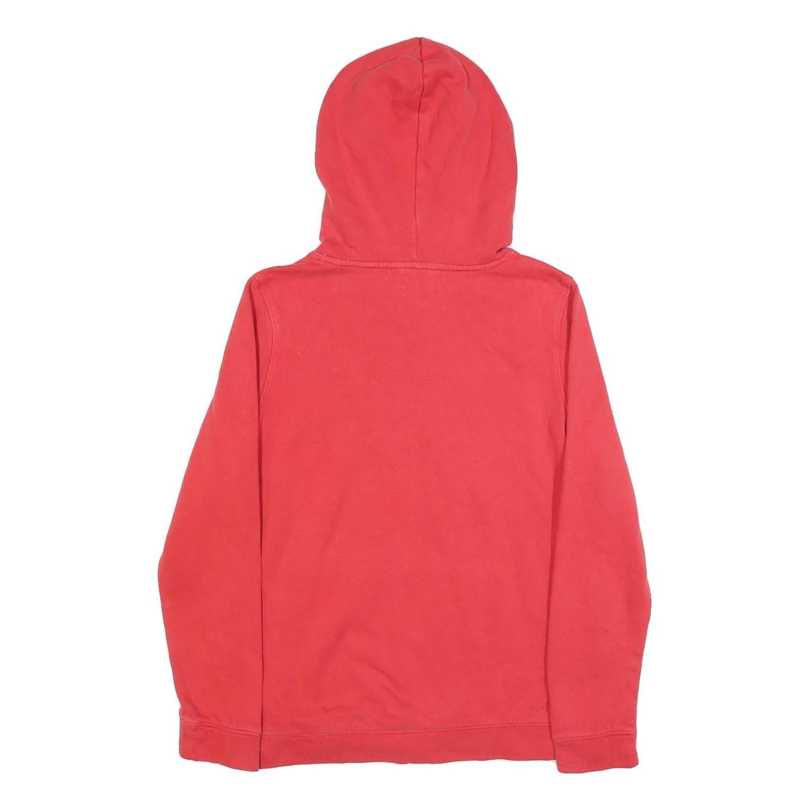 UNDER ARMOUR Womens Red SEHS Storm Dance Hoodie S Printed Cotton Blend Pullover