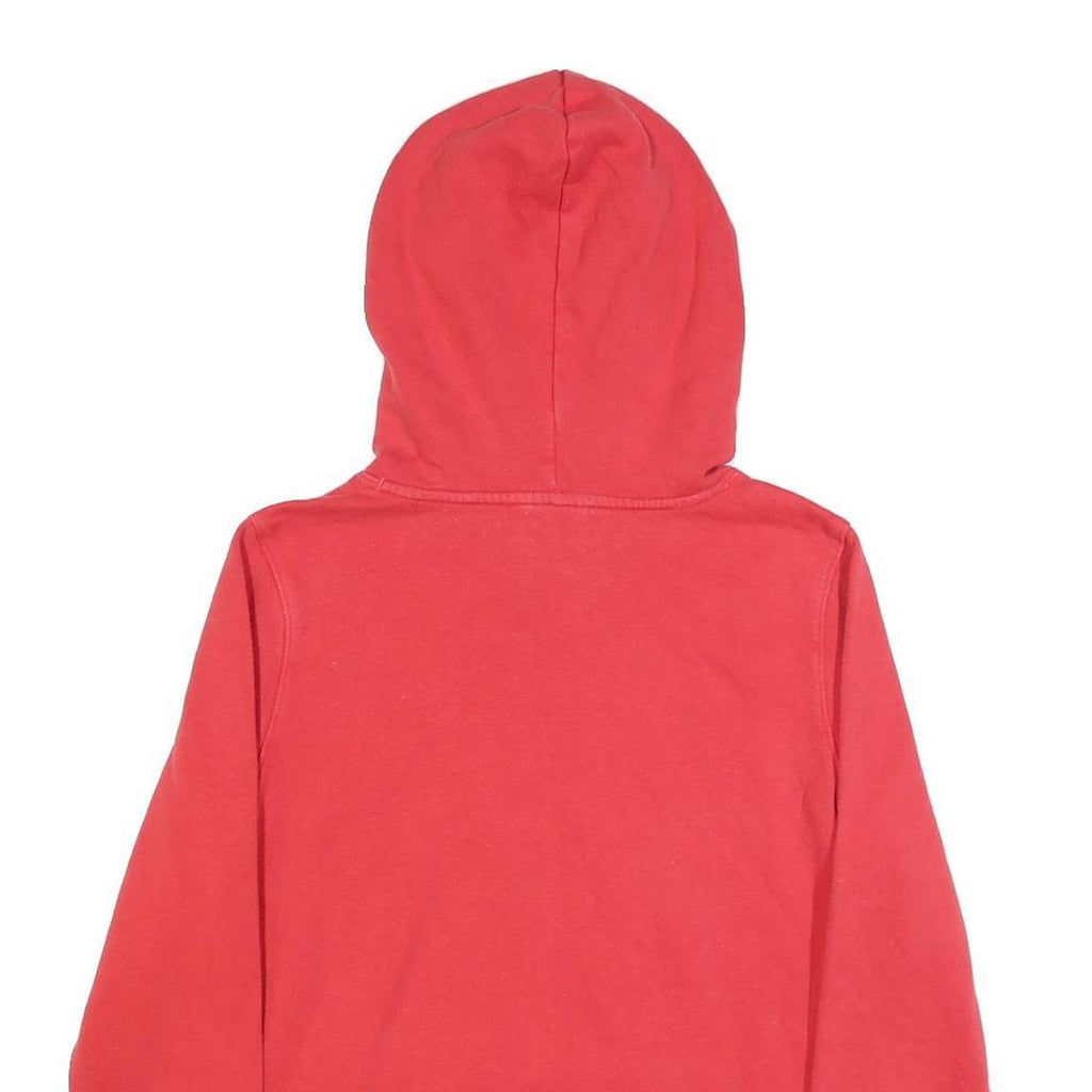 UNDER ARMOUR Womens Red SEHS Storm Dance Hoodie S Printed Cotton Blend Pullover