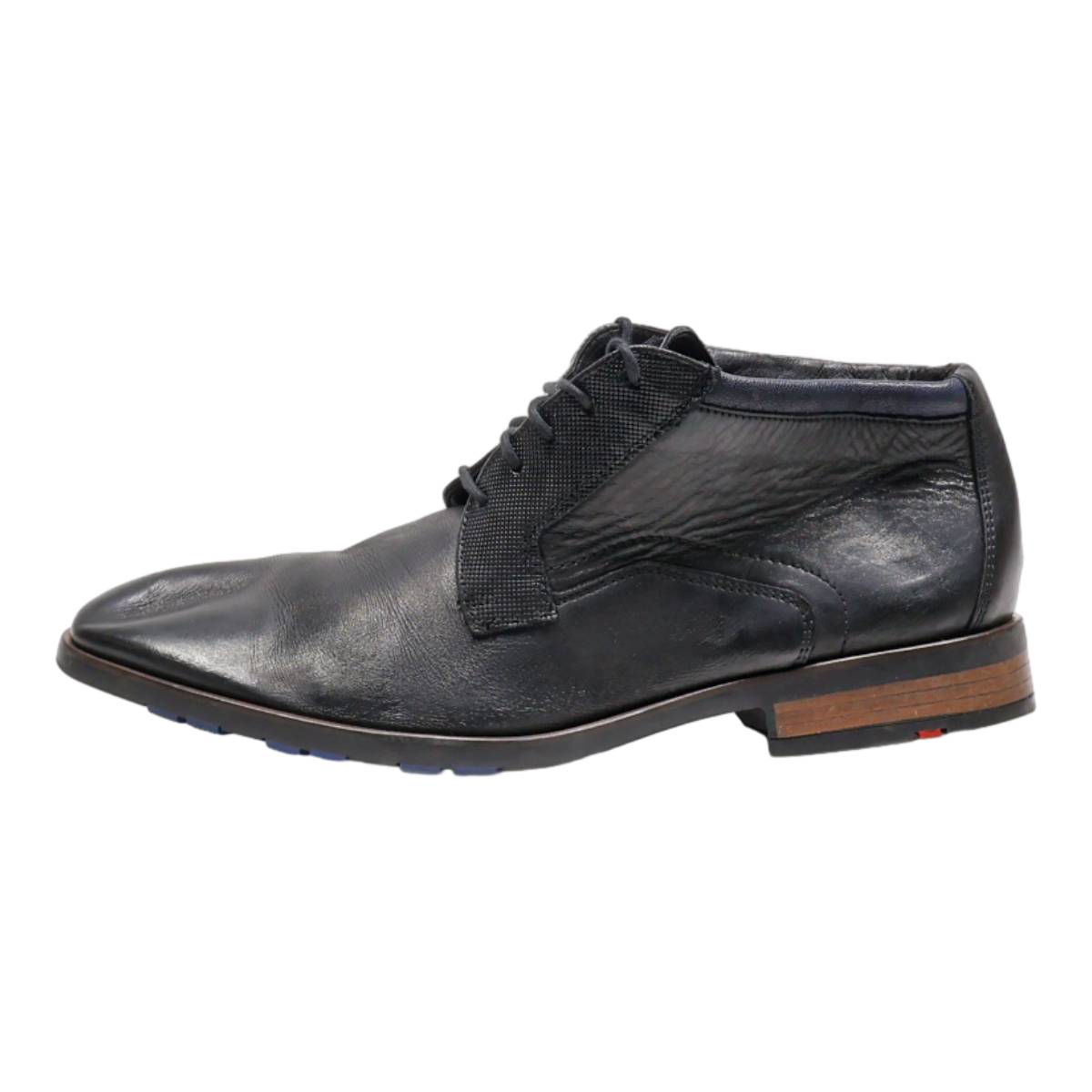 LLOYD Lace-Up Boots Black Leather Mens UK 9