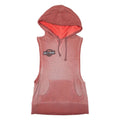 HARLEY DAVIDSON Sleeveless Mens Red Hoodie S