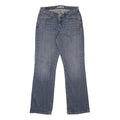 LEVI'S 529 Womens Jeans Blue Cotton Blend Regular Fit Straight Leg W28 L30