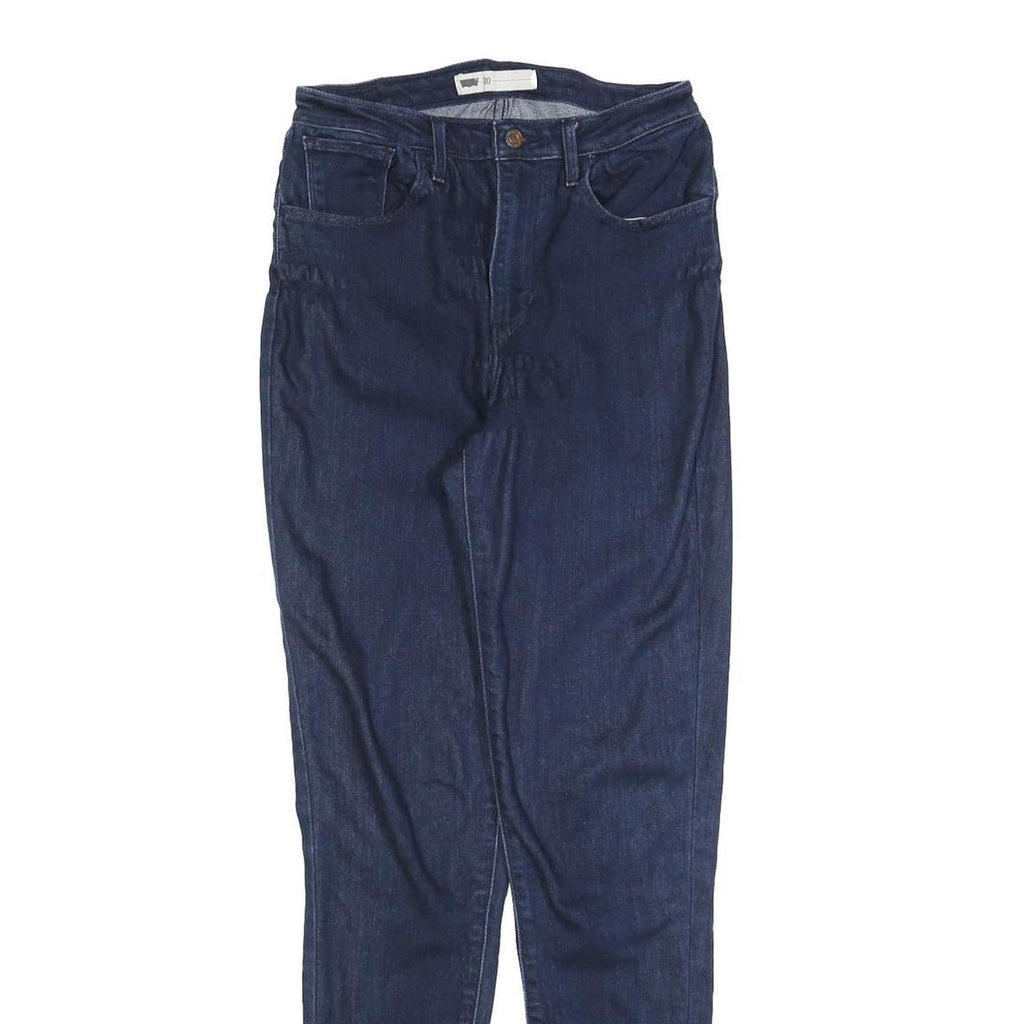 LEVI'S Womens Jeans Blue Slim Skinny Denim Medium W30 L32 Cotton Blend Zip