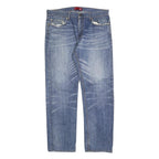 LEVI'S 538 Mens Blue Regular Straight Denim Medium W38 L34 Classic Cotton Blend