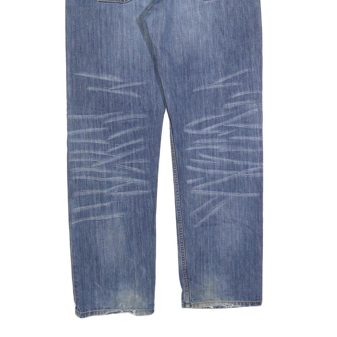 LEVI'S 538 Mens Blue Regular Straight Denim Medium W38 L34 Classic Cotton Blend