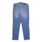 HOLLISTER Mens Blue Slim Skinny Denim Light W30 L30 Distressed Cotton Blend