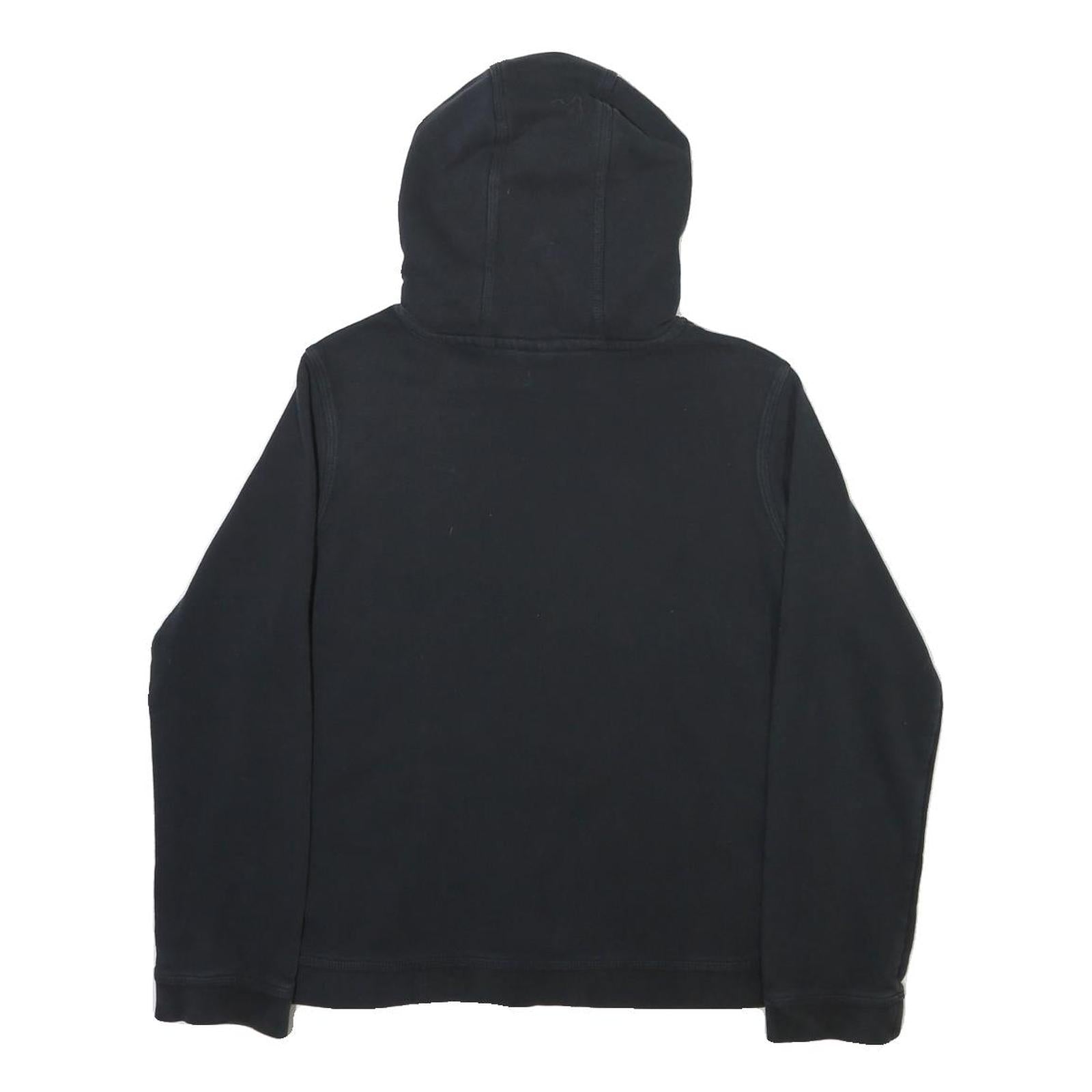 NIKE Womens Black Hoodie XL Cotton Blend Comfort Casual Sweatshirt