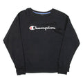 CHAMPION Womens Sweatshirt Black XL
