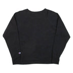 CHAMPION Womens Sweatshirt Black XL