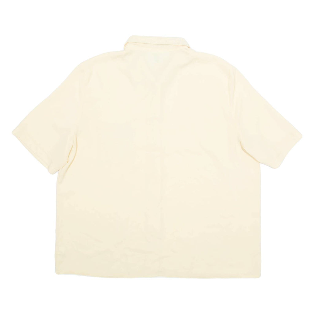 CANDA Womens Shirt Yellow Collared M