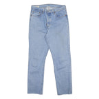 LEVI'S 501 BIG E Womens Jeans Blue Regular Straight Denim Medium W28 L28 Button