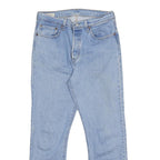 LEVI'S 501 BIG E Womens Jeans Blue Regular Straight Denim Medium W28 L28 Button