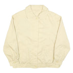 PETER HAHN Womens Cream Cotton Button Jacket UK 14 Casual Lightweight Classic