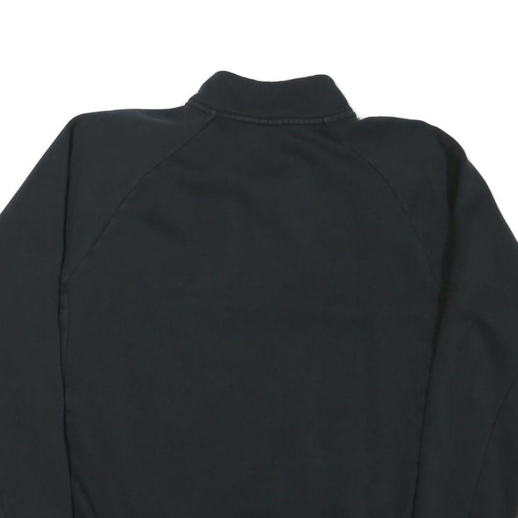 NIKE Mens Black Idaho 1/4 Zip M Sweatshirt Polyester Blend Casual Pullover