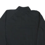 NIKE Mens Black Idaho 1/4 Zip M Sweatshirt Polyester Blend Casual Pullover