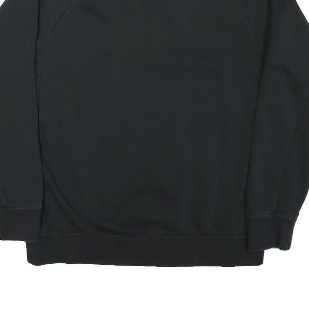 NIKE Mens Black Idaho 1/4 Zip M Sweatshirt Polyester Blend Casual Pullover