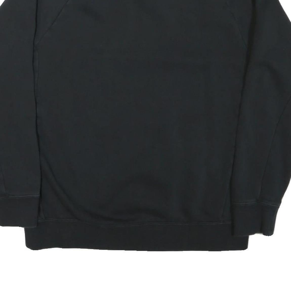 NIKE Mens Black Idaho 1/4 Zip M Sweatshirt Polyester Blend Casual Pullover