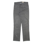 WRANGLER Mens Trousers Grey Slim Straight W30 L31