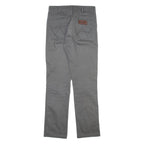 WRANGLER Mens Trousers Grey Slim Straight W30 L31