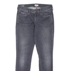 HILFIGER DENIM Nora Womens Jeans Grey Slim Skinny Stone Wash W30 L30