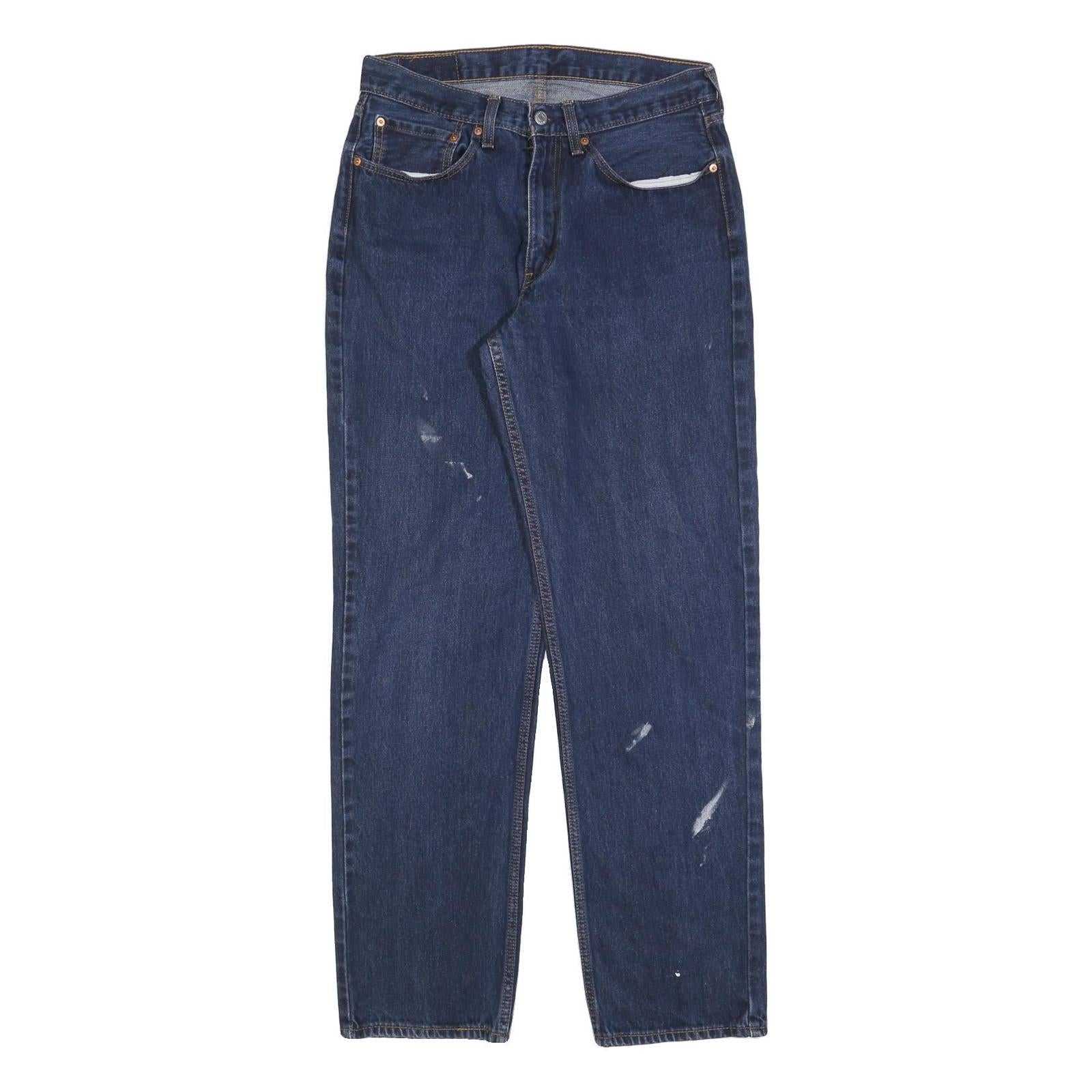 LEVI'S 550 STRAIGHT Mens Jeans Blue Relaxed Straight Denim Medium W31 L33