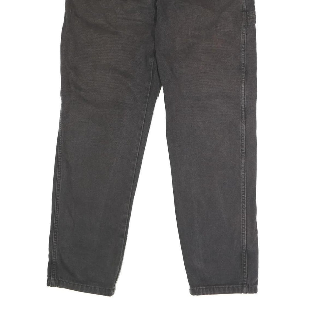 DICKIES Mens Jeans Black Regular Straight Denim W35 L30 Workwear Casual