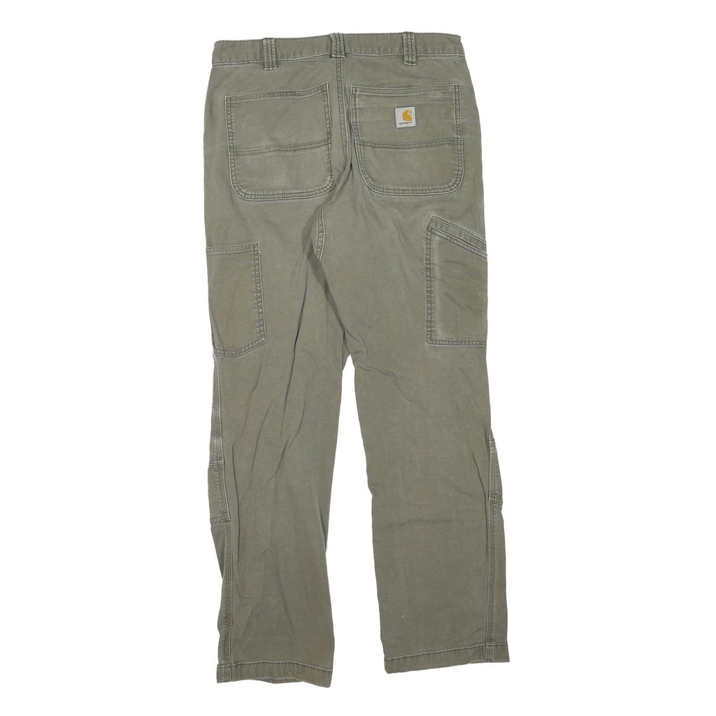 CARHARTT Mens Cotton Blend Regular Fit Utility Trousers W32 L32 Workwear