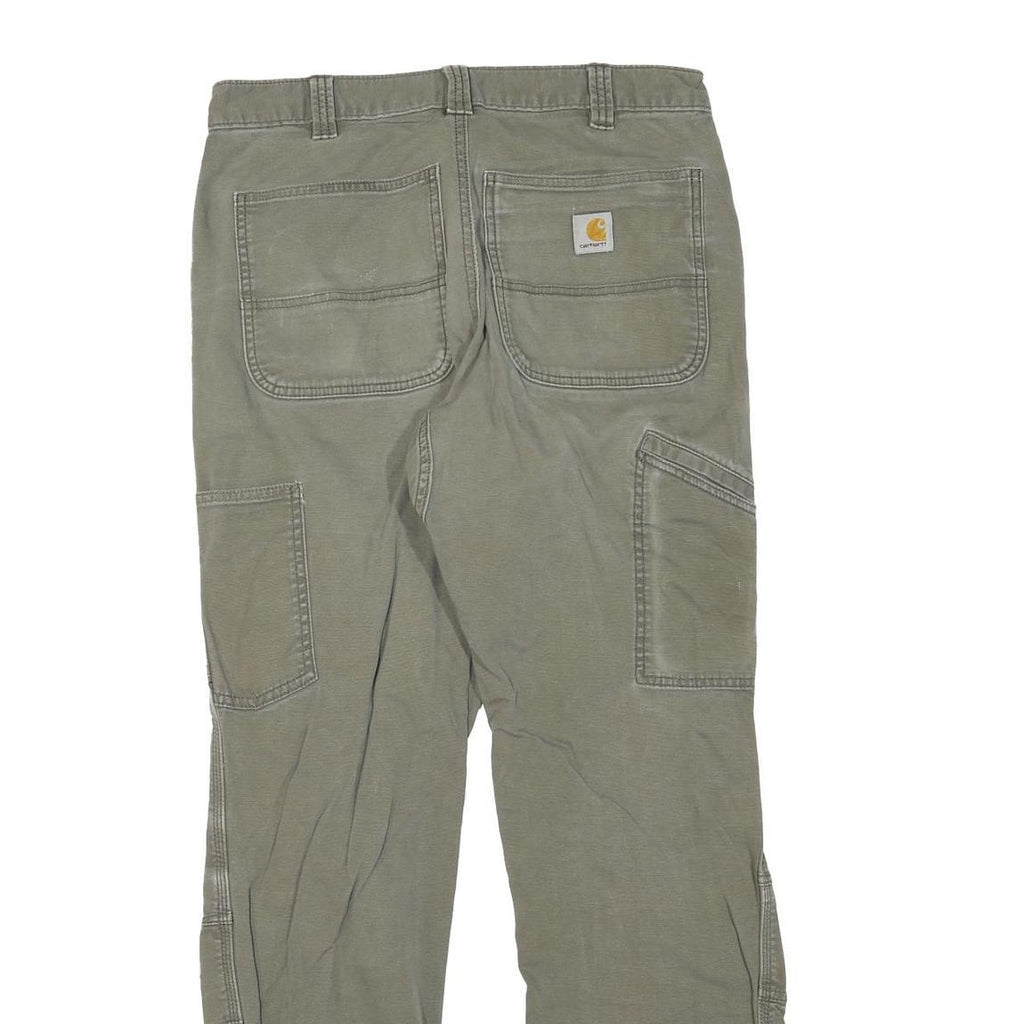 CARHARTT Mens Cotton Blend Regular Fit Utility Trousers W32 L32 Workwear